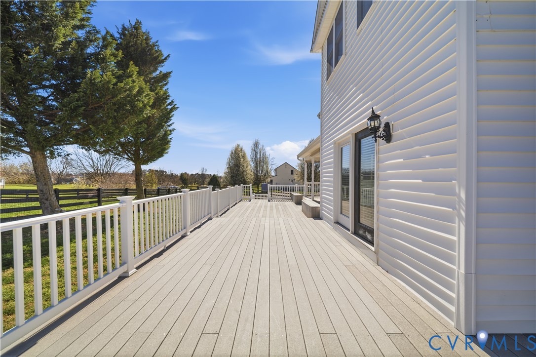 5815 Springfield Farm Lane Mineral, VA 23117 - Photo 29 of 41 View of wooden deck