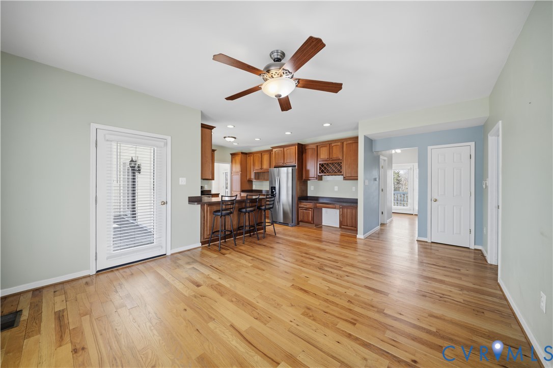5815 Springfield Farm Lane Mineral, VA 23117 - Photo 9 of 41 Unfurnished living room featuring ceiling fan, lig
