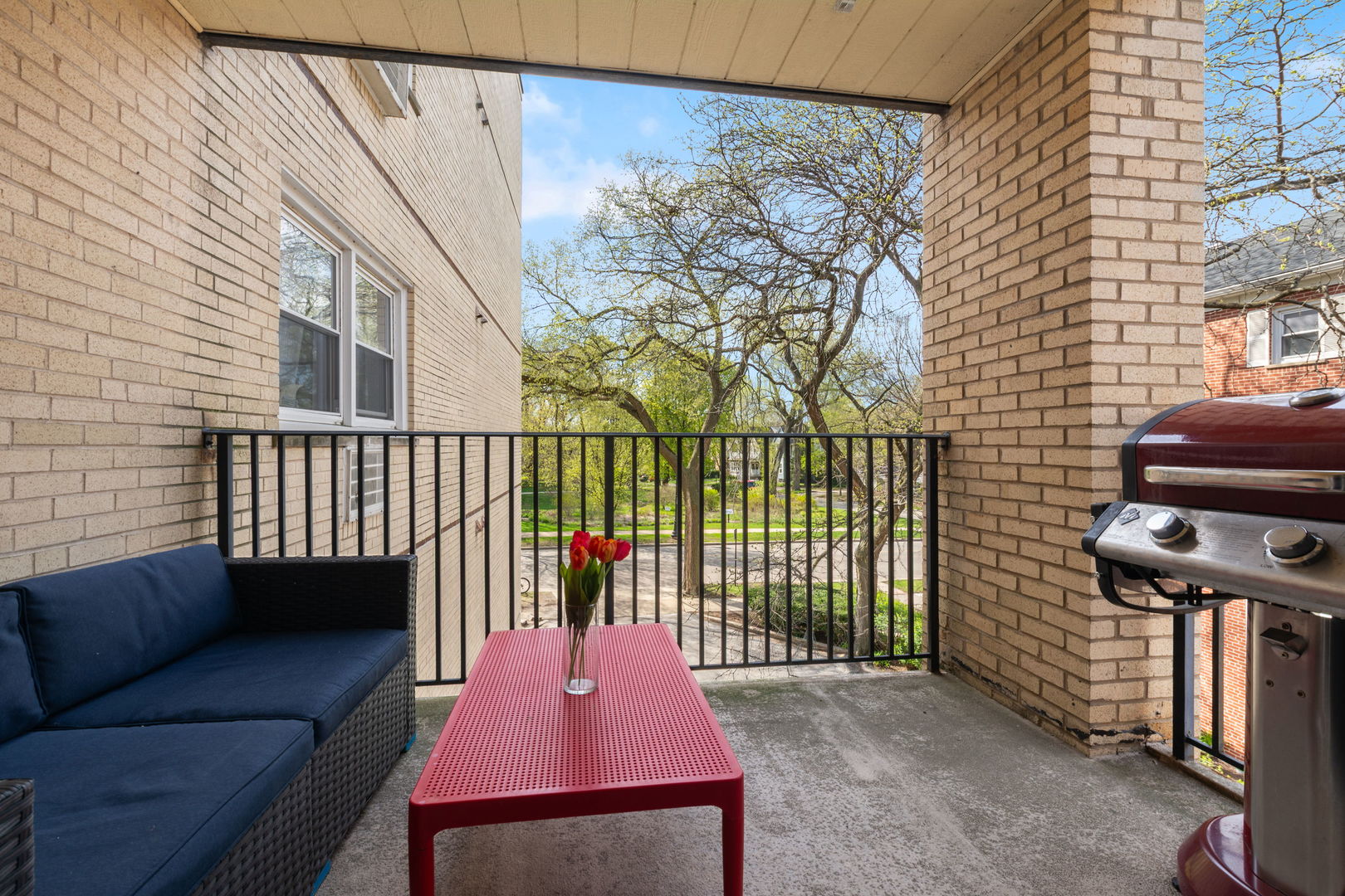 2141 Ridge Avenue, Unit 2B Evanston, IL 60201 - Photo 13 of 13 a view of a balcony with furniture