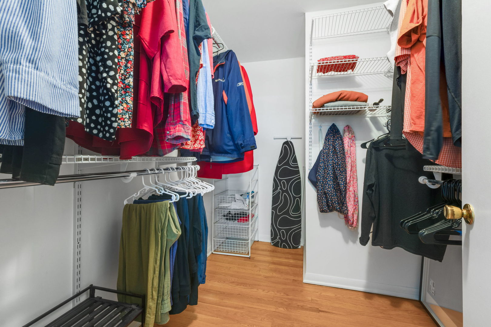 2141 Ridge Avenue, Unit 2B Evanston, IL 60201 - Photo 9 of 13 a view of walk in closet with clothes and shoes