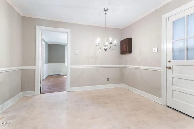 wooden floor in an empty room
