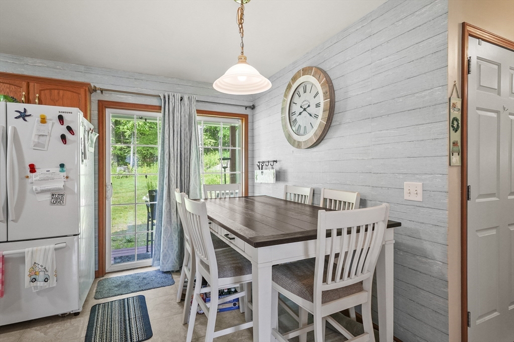 3 Newton Street Barre, MA 01005 - Photo 6 of 39 a view of a dining room with furniture window and a kitchen view