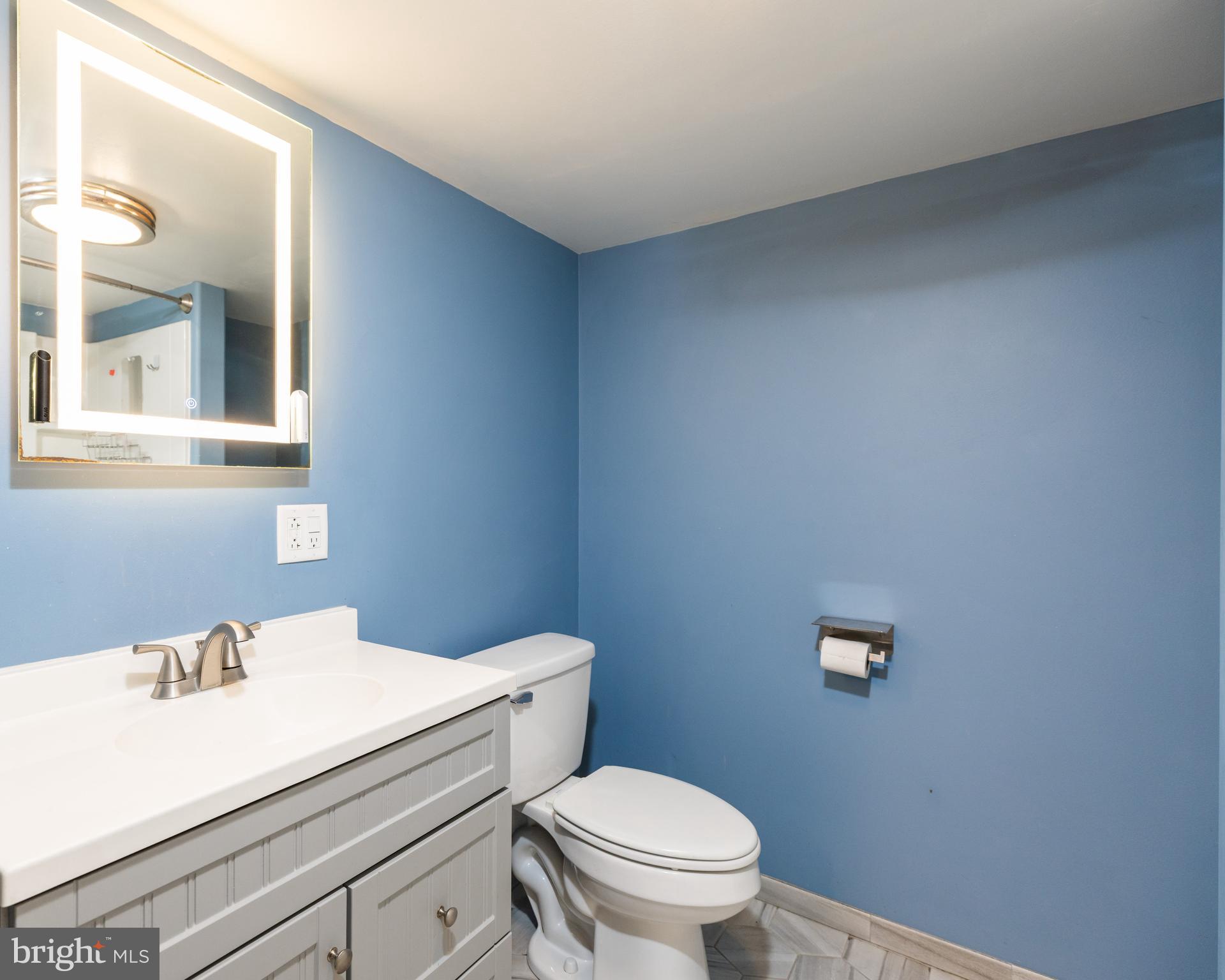 37 Millbrook Road Newark, DE 19713 - Photo 41 of 49 a bathroom with a sink a toilet and a mirror