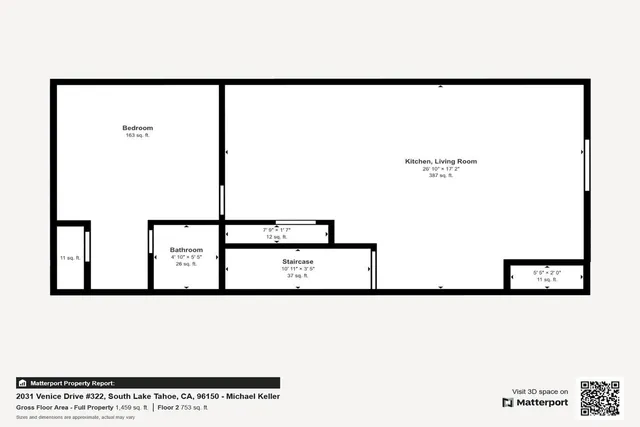 $689,000 | 2031 Venice Drive, Unit 322, South Lake Tahoe, CA 96150