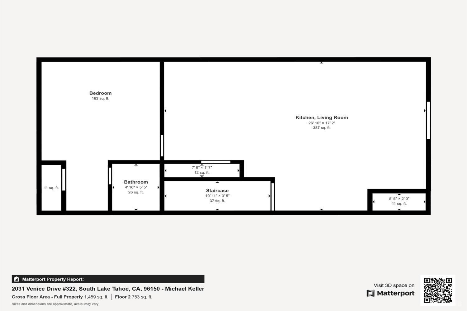 2031 Venice Drive, Unit 322 South Lake Tahoe, CA 96150 - Photo 37 of 38 a picture of a bench in a window