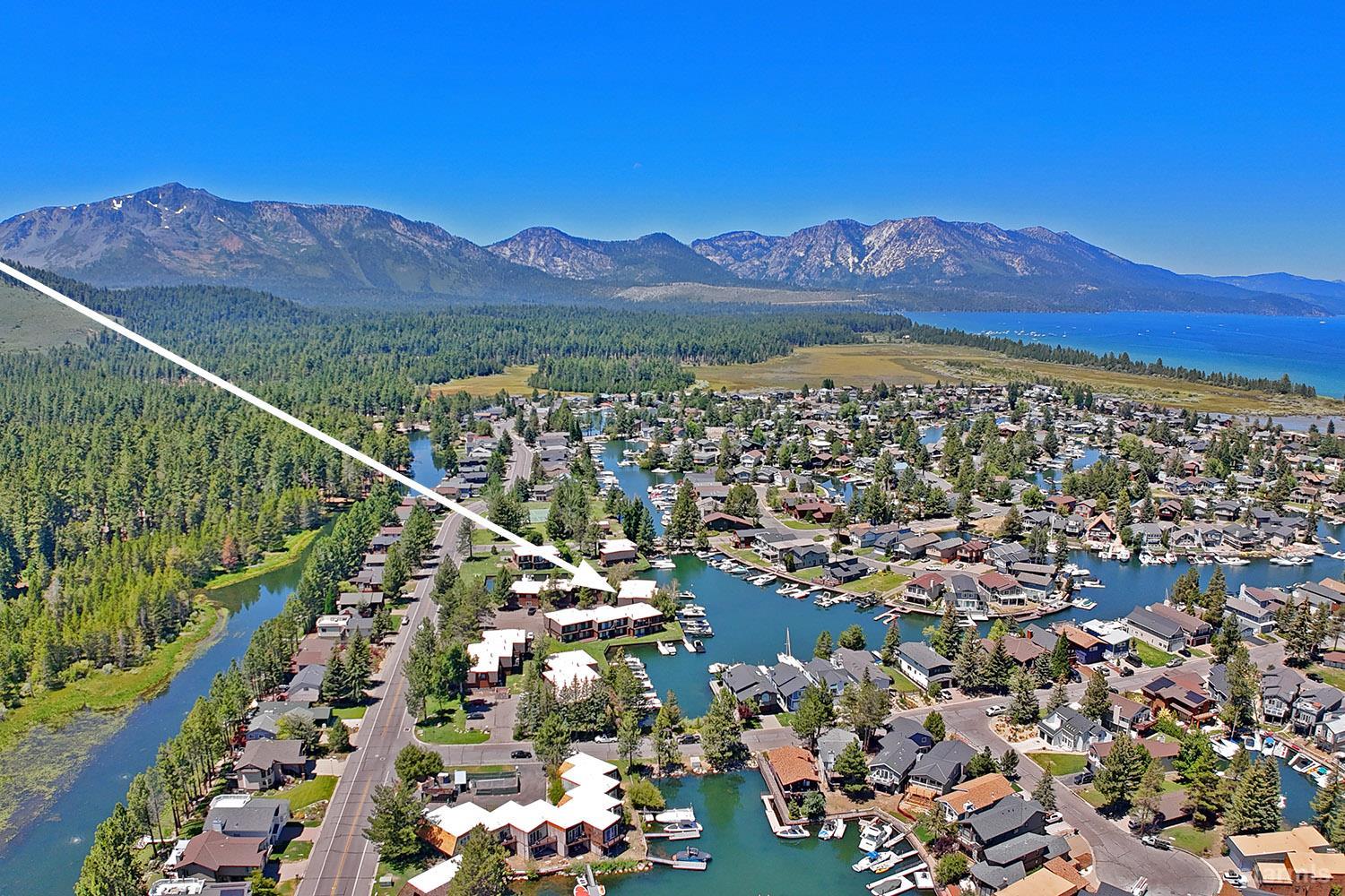2031 Venice Drive, Unit 322 South Lake Tahoe, CA 96150 - Photo 5 of 38 a view of a city with a mountain