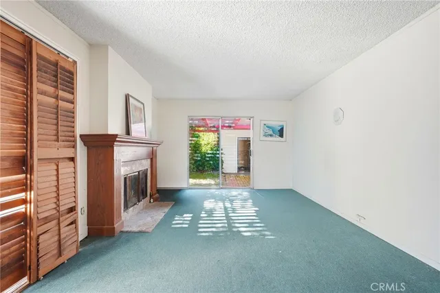 a view of livingroom with fireplace