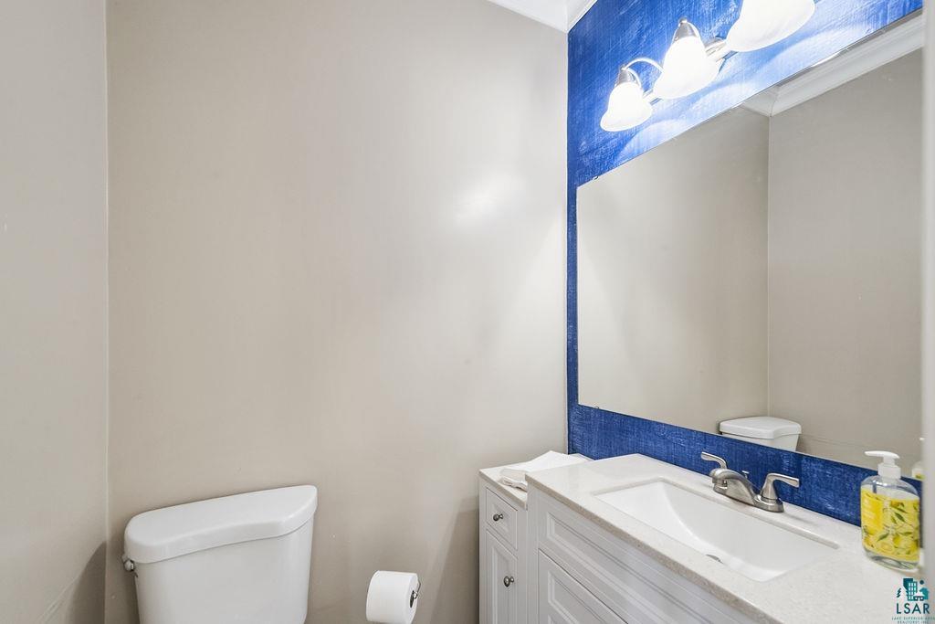 4220 McCulloch Street Duluth, MN 55804 - Photo 18 of 27 Bathroom featuring toilet and vanity