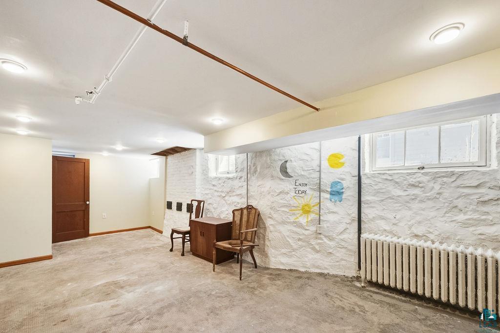 4220 McCulloch Street Duluth, MN 55804 - Photo 21 of 27 Basement with radiator and baseboards