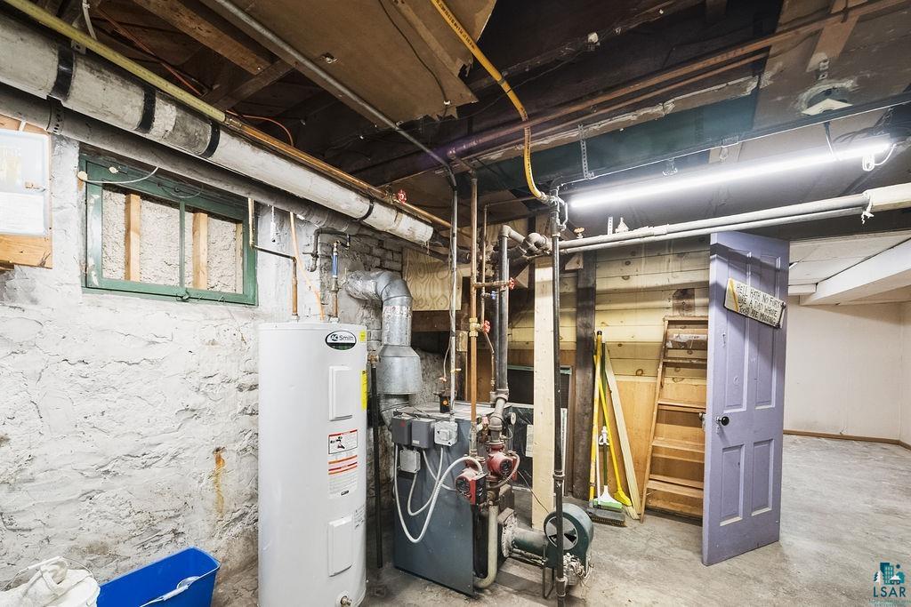 4220 McCulloch Street Duluth, MN 55804 - Photo 22 of 27 Utilities with water heater and a heating unit