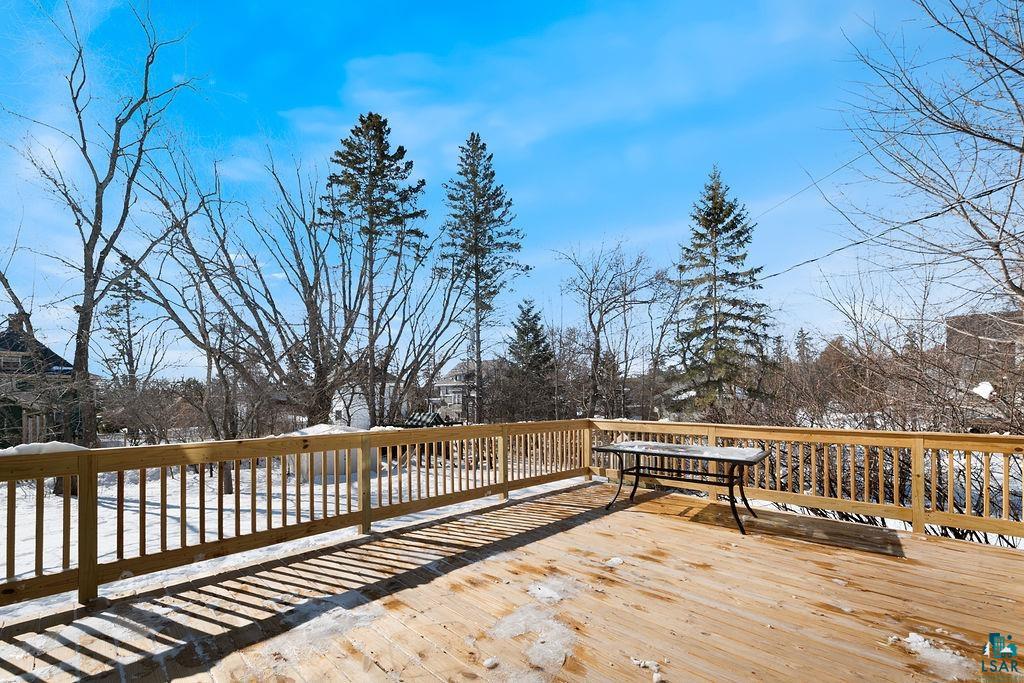 4220 McCulloch Street Duluth, MN 55804 - Photo 27 of 27 View of snow covered deck
