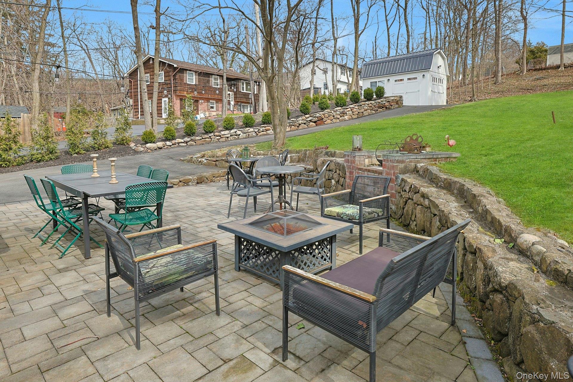 56 North Greenbush Road West Nyack, NY 10994 - Photo 8 of 37 a view of a patio with a yard