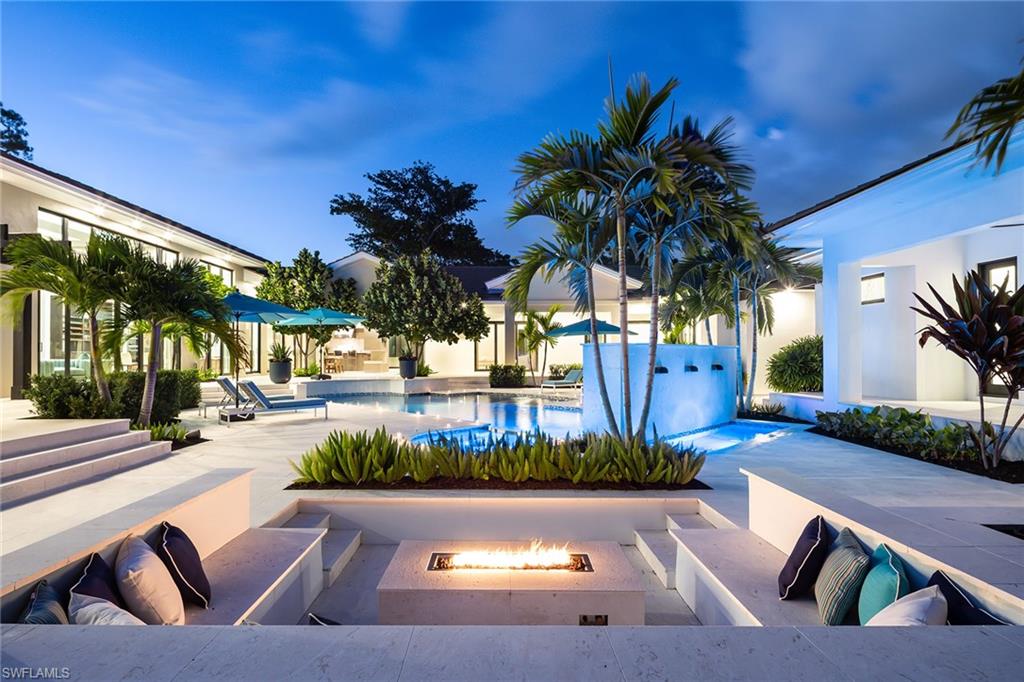 494 Gordonia Road Naples, FL 34108 - Photo 3 of 42 a view of yard with patio