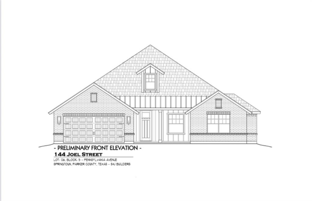 144 Joel Street Springtown, TX 76082 - Photo 1 of 4 a view of a big room with windows