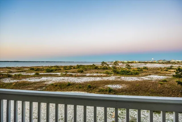 a view of city and ocean