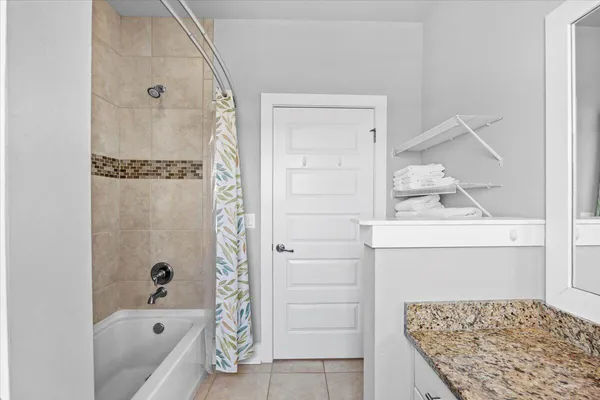 a view of a balcony with city view