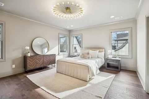 a view of white cabinets