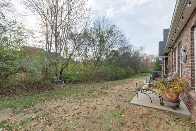 a view of an outdoor space with seating