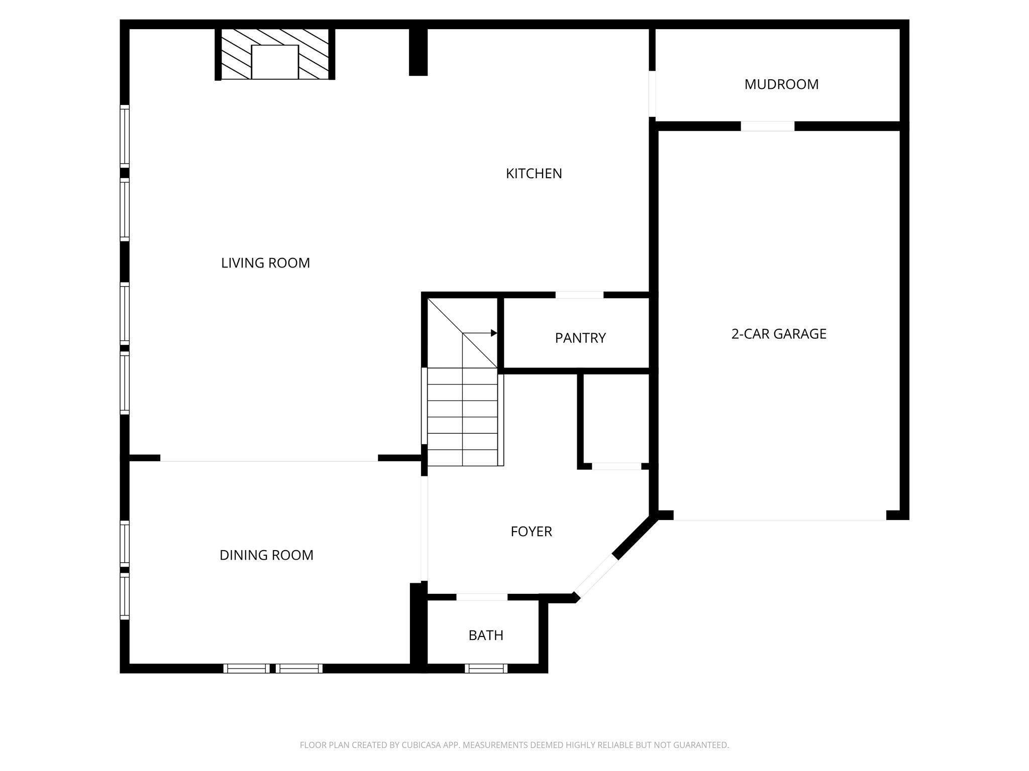 907 Queen Annes Road Houston, TX 77024 - Photo 28 of 31 First floor floor plan