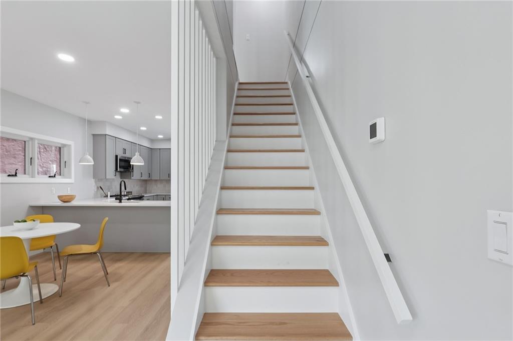 1211 Boyle Street Pittsburgh, PA 15212 - Photo 15 of 38 a view of entryway and hall with wooden floor