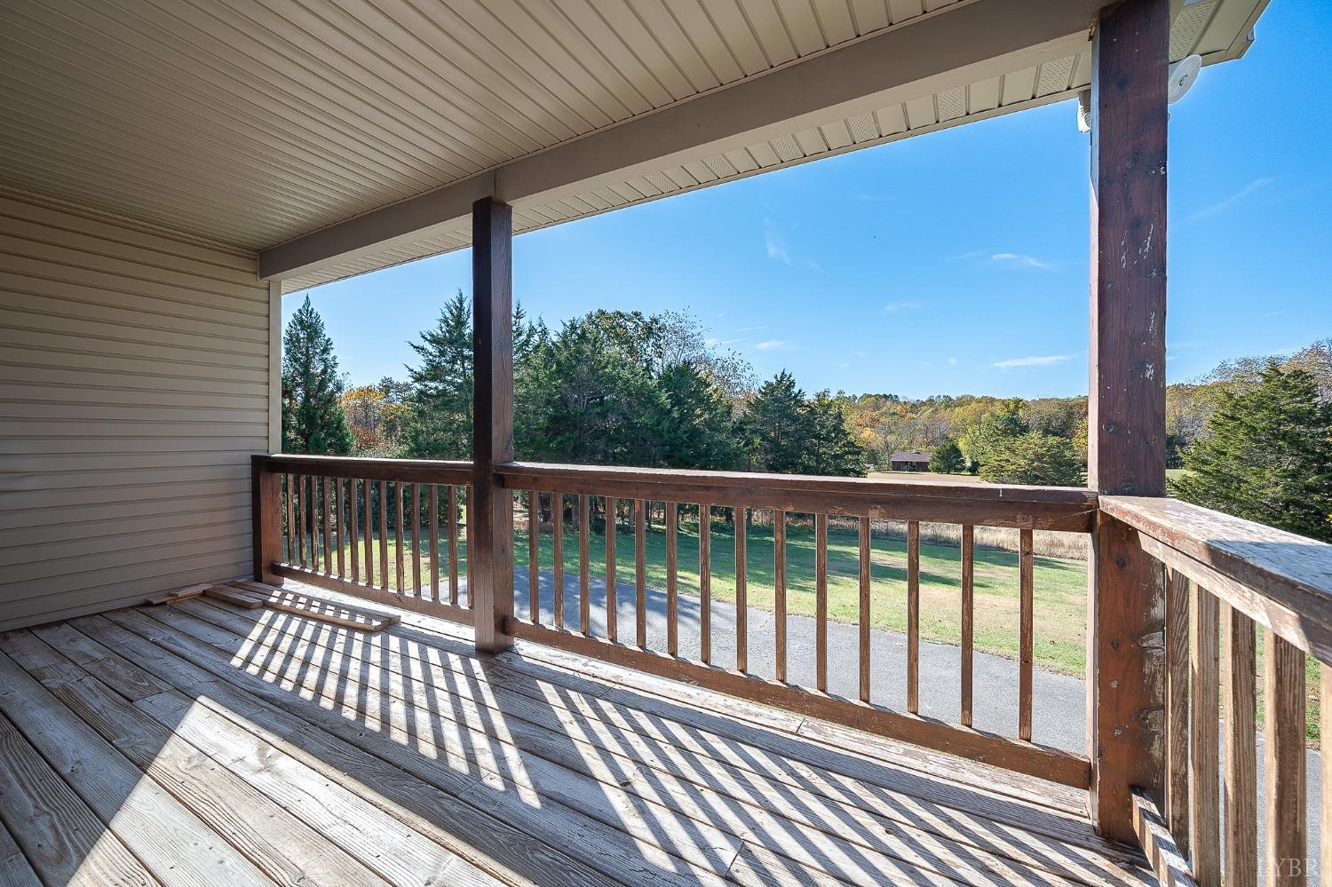 2629 Everett Road Forest, VA 24551 - Photo 22 of 47 a view of a balcony with wooden floor