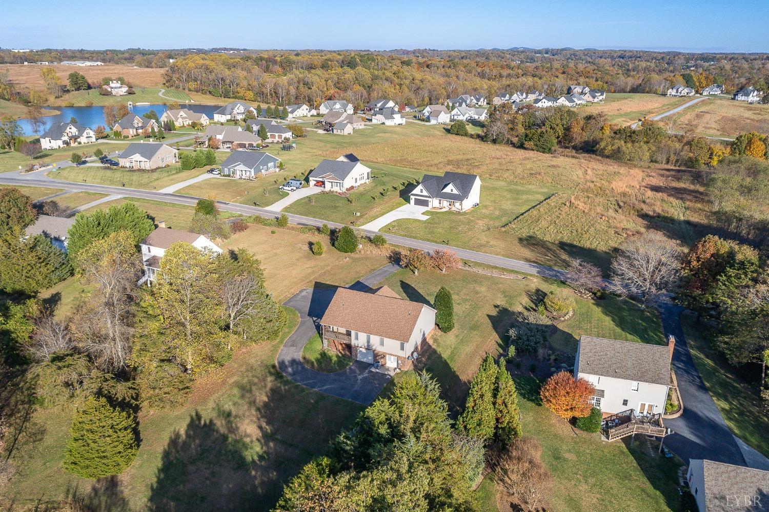 2629 Everett Road Forest, VA 24551 - Photo 45 of 47 an aerial view of residential houses with outdoor space