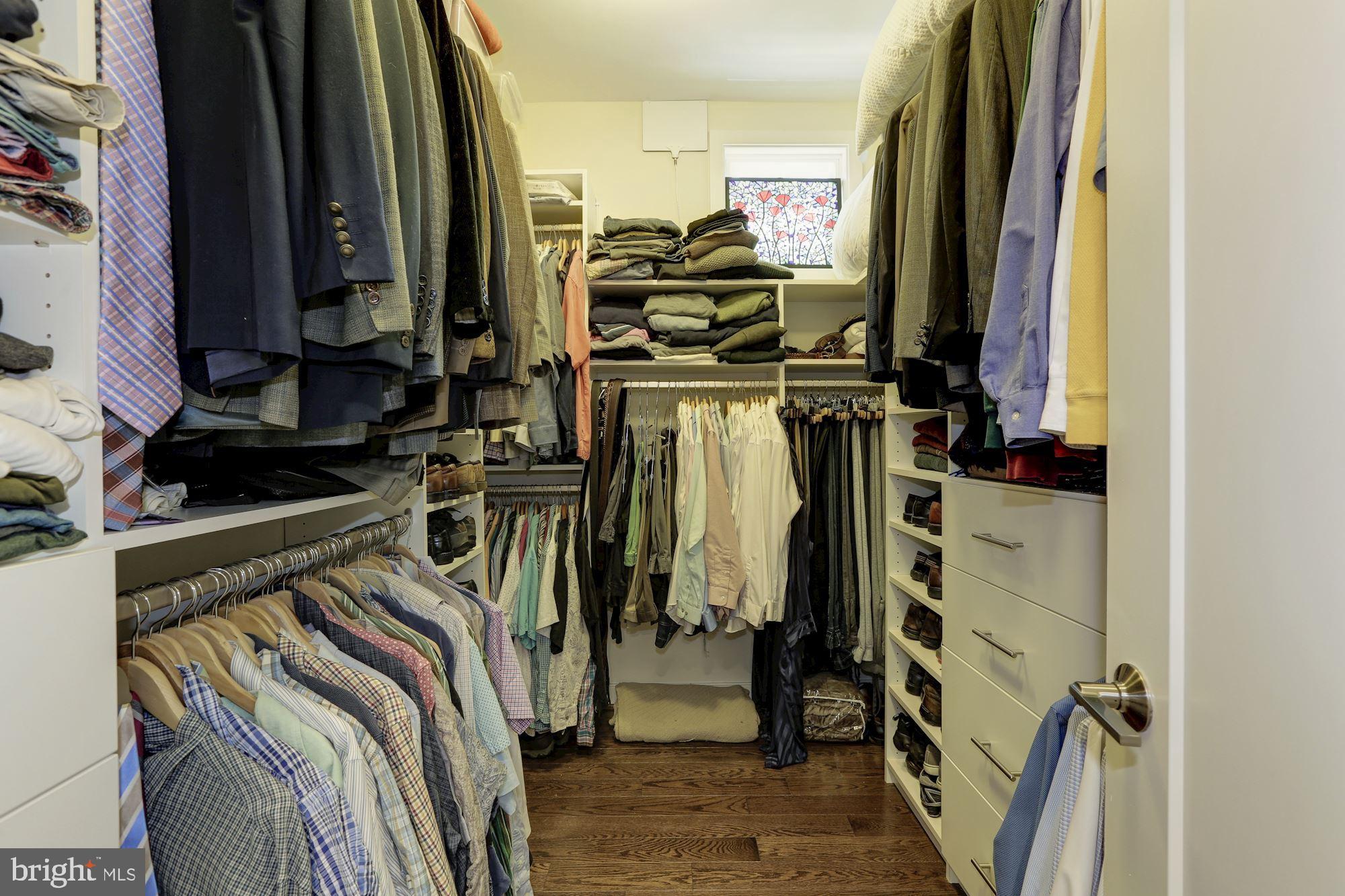 648 Ellsworth Drive Silver Spring, MD 20910 - Photo 23 of 33 Walk-In Closet with Custom Shelving
