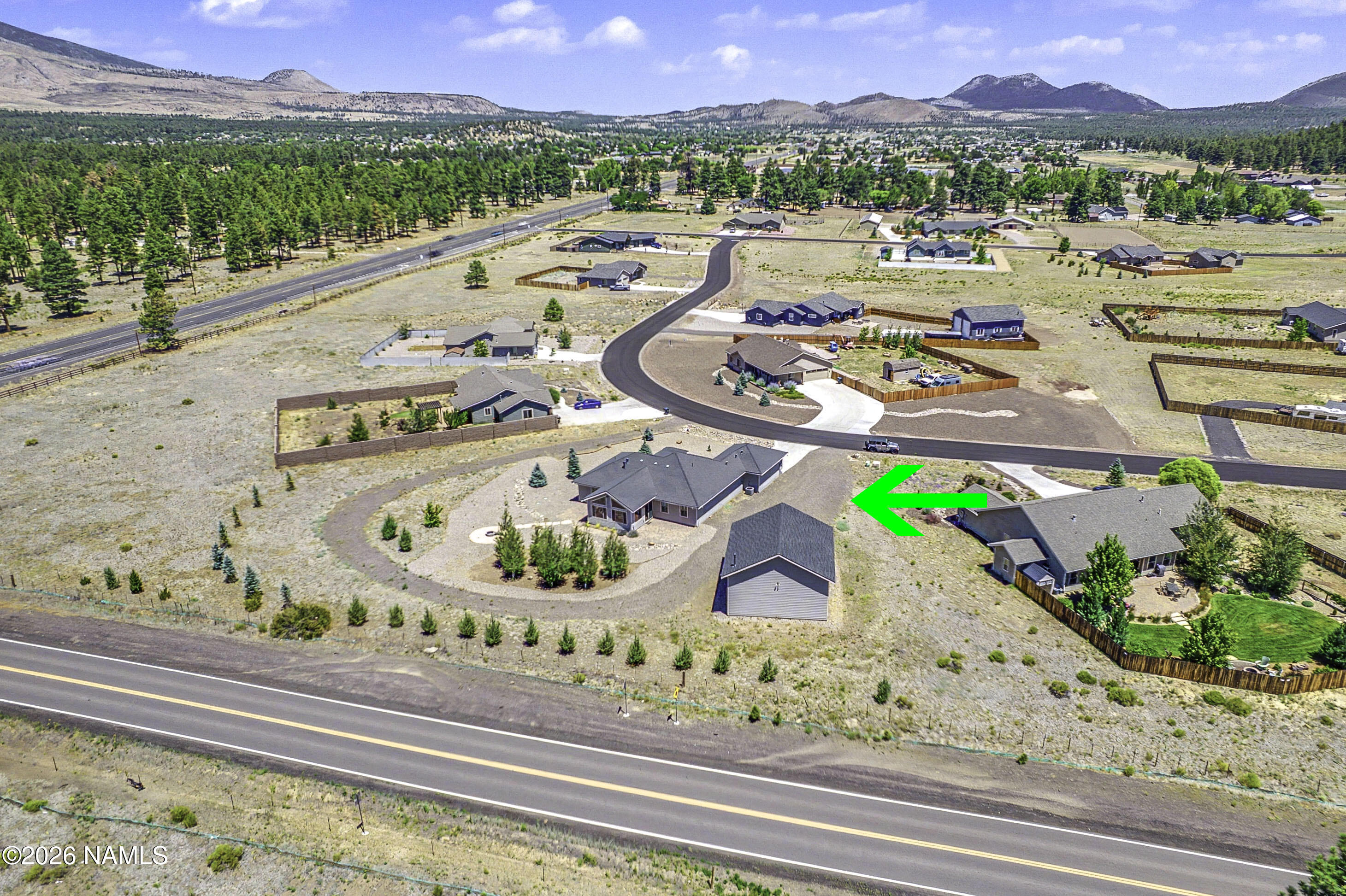 10290 Lundin Road Flagstaff, AZ 86004 - Photo 52 of 58 Ariel View