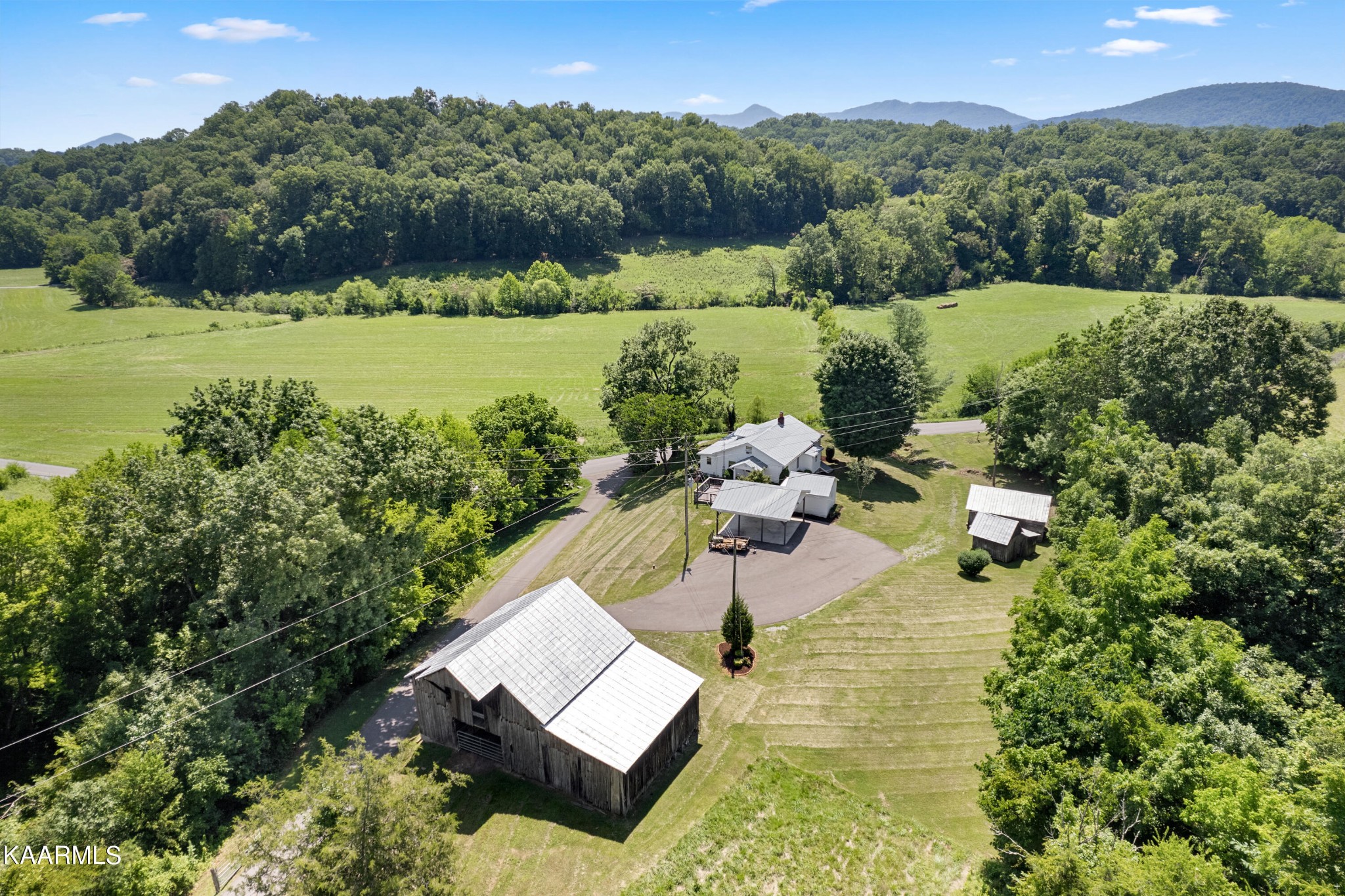 3044 Sims Road Sevierville, TN 37876 - Photo 3 of 34 an aerial view of a house with a yard