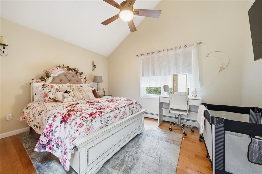 653 Ten Rod Road Exeter, RI 02822 - Photo 31 of 49 Bedroom 2 - Great Vaulted ceilings
