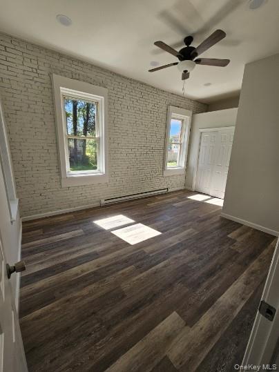 56 Old Post Road, Unit 4 Staatsburg, NY 12580 - Photo 7 of 9 wooden floor in an empty room with a window