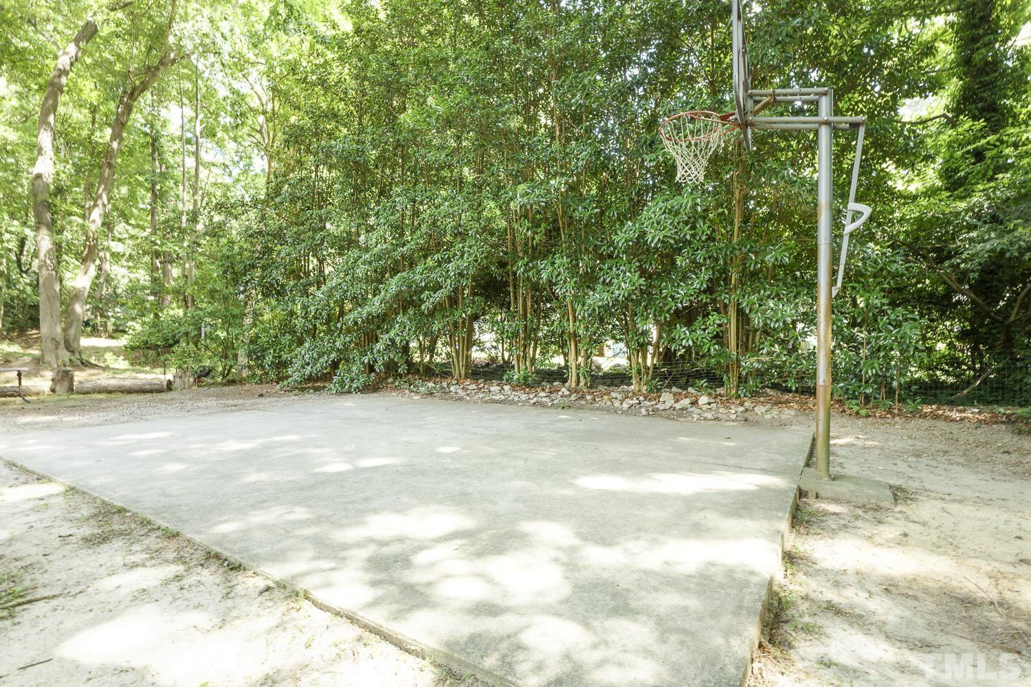 3516 Donna Road Raleigh, NC 27604 - Photo 40 of 41 a view of a yard with plants and trees