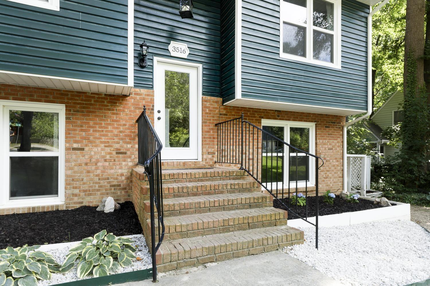 3516 Donna Road Raleigh, NC 27604 - Photo 4 of 41 a front view of a house with a garden