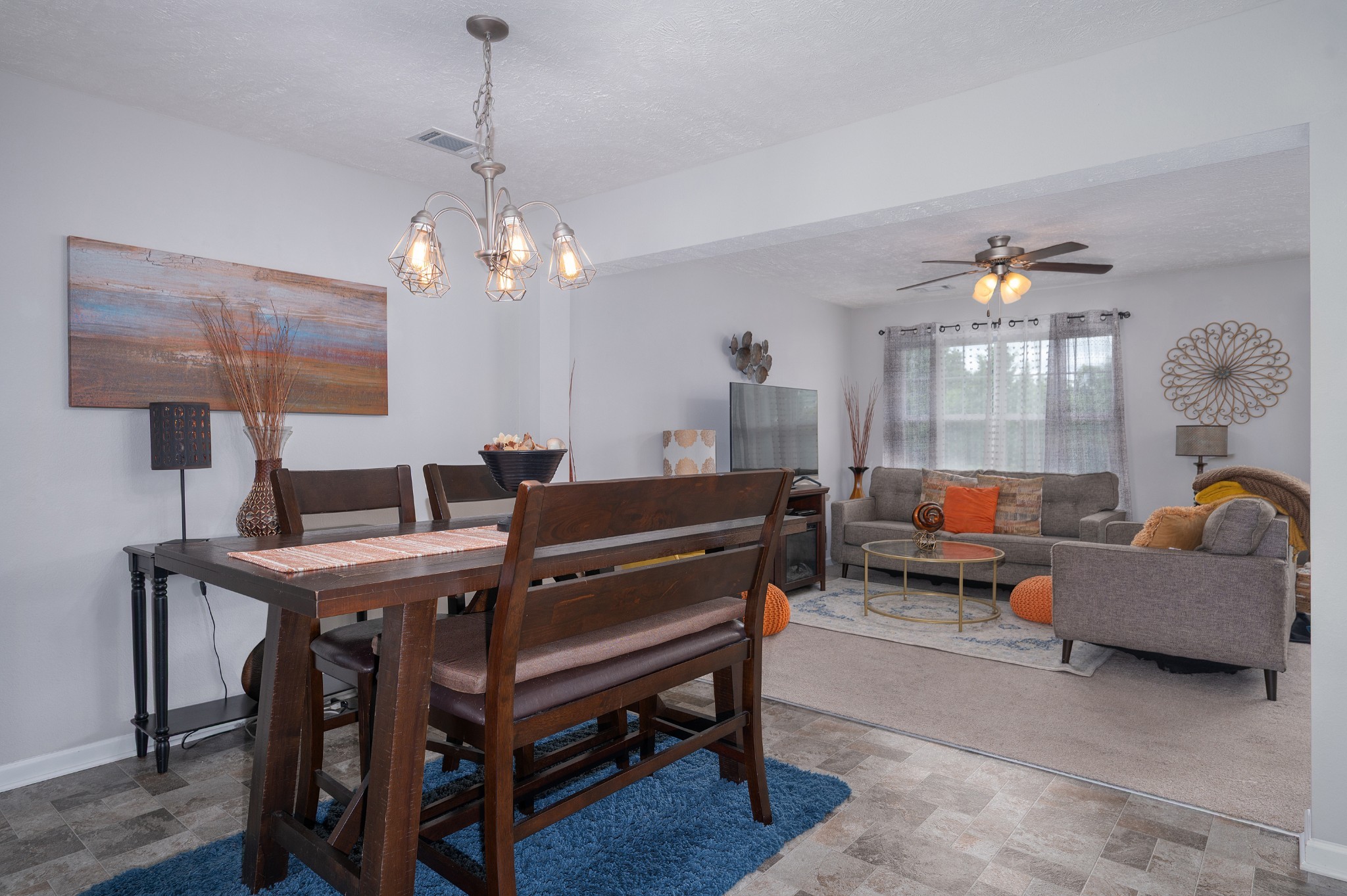 118 Ramsden Avenue La Vergne, TN 37086 - Photo 11 of 33 a view of a livingroom with furniture and a chandelier