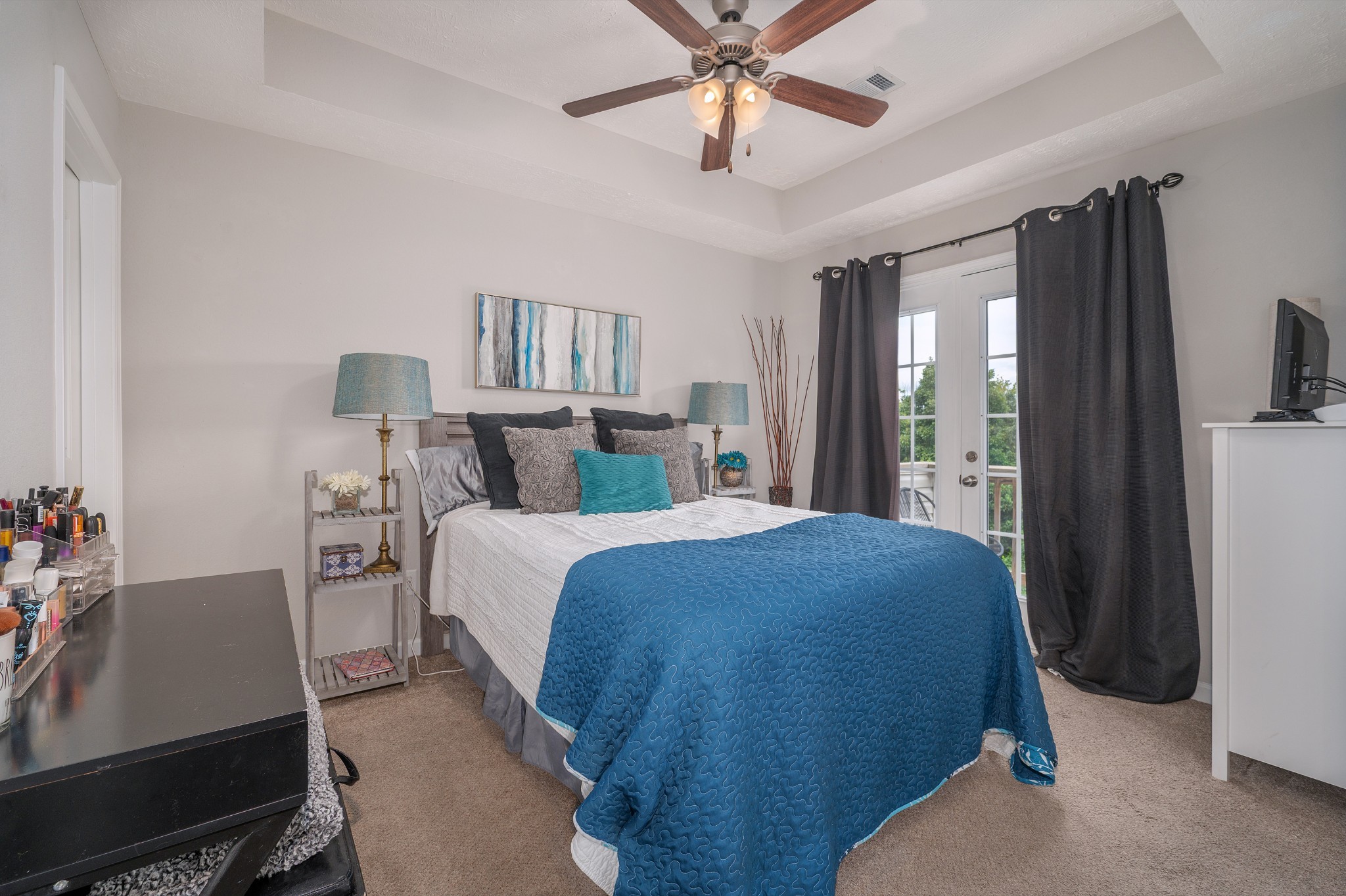 118 Ramsden Avenue La Vergne, TN 37086 - Photo 19 of 33 a bedroom with a bed and a chandelier