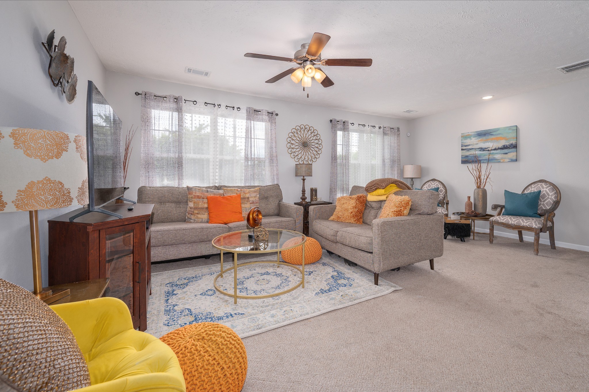 118 Ramsden Avenue La Vergne, TN 37086 - Photo 5 of 33 a living room with furniture and a large window