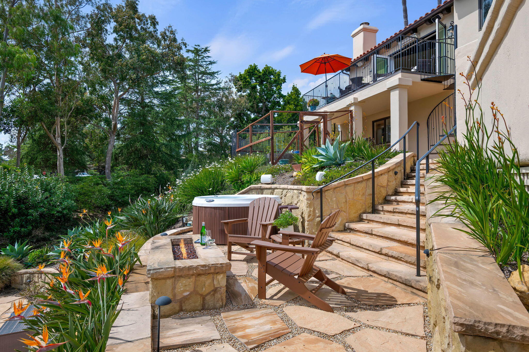 855 Miramonte Drive Santa Barbara, CA 93109 - Photo 44 of 73 61 - Fire Pit