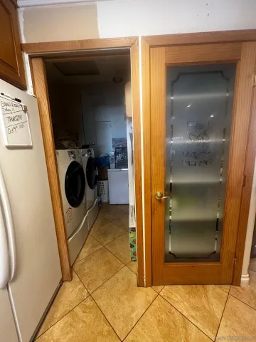 a view of a storage & utility room