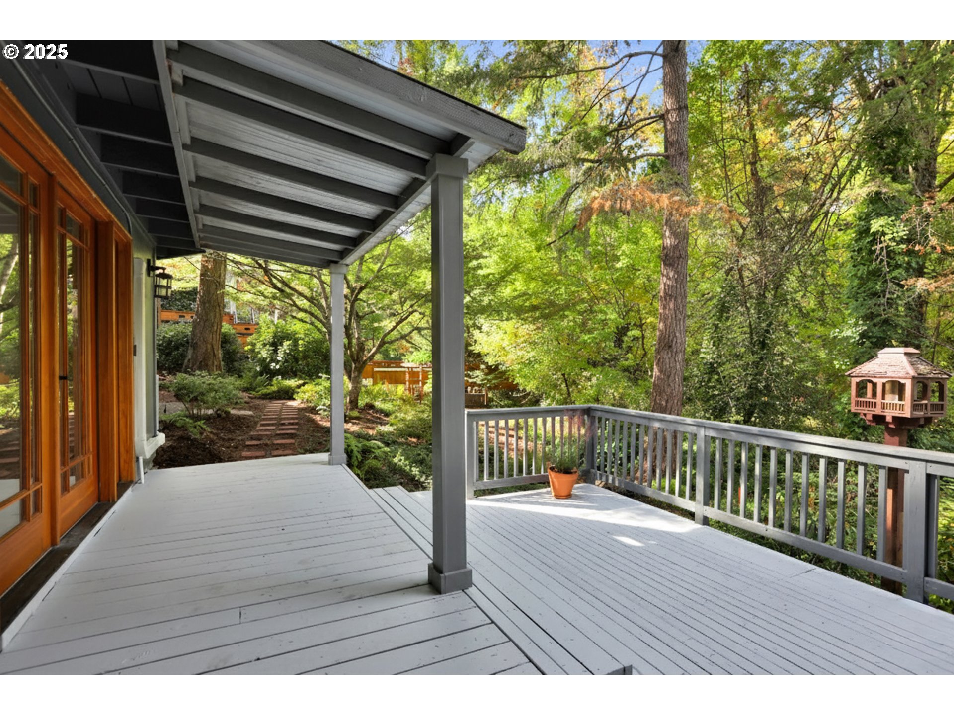 315 Brookside Drive Eugene, OR 97405 - Photo 40 of 46 a view of balcony with wooden floor