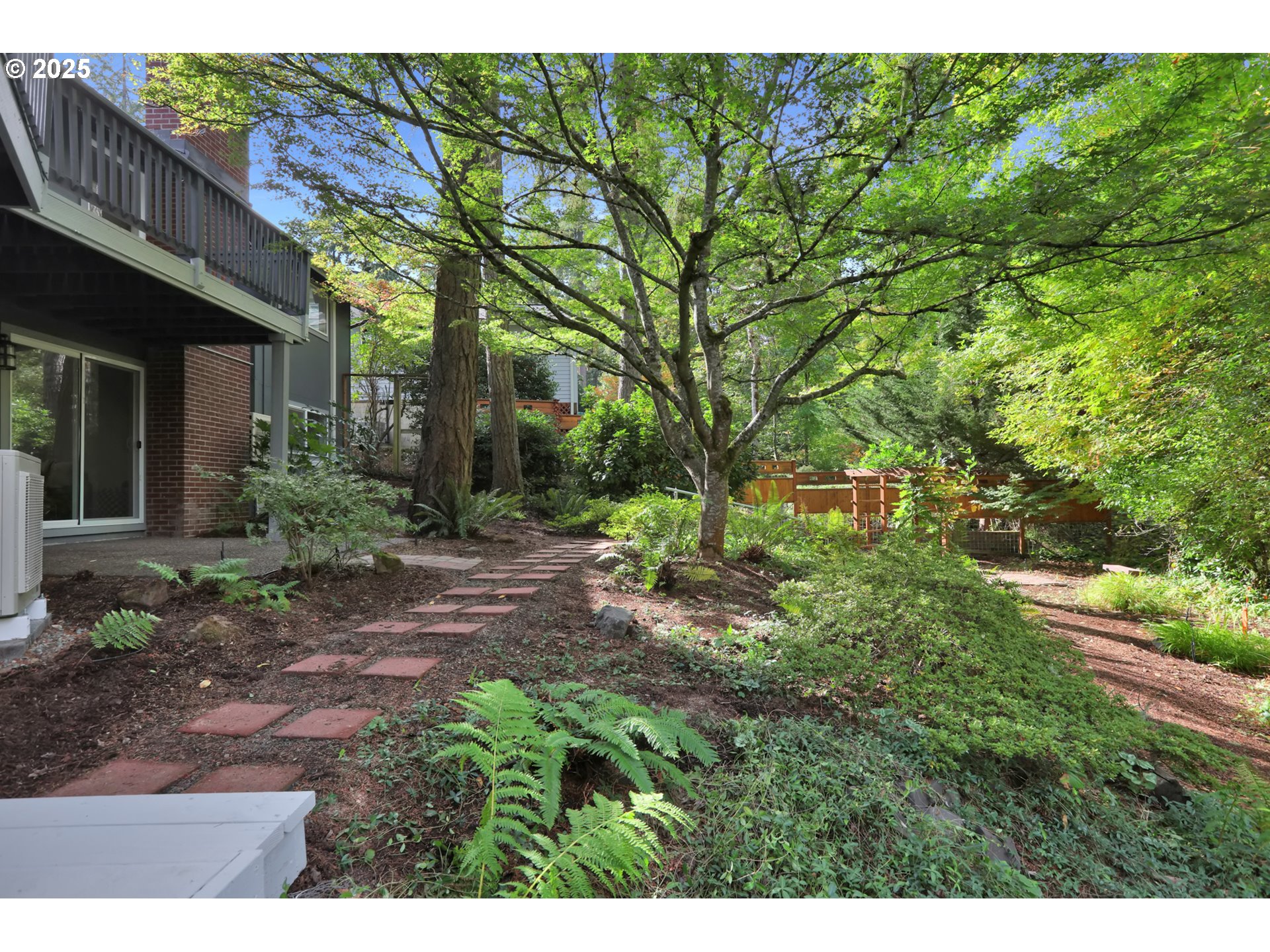 315 Brookside Drive Eugene, OR 97405 - Photo 43 of 46 a view of a yard with plants and large trees