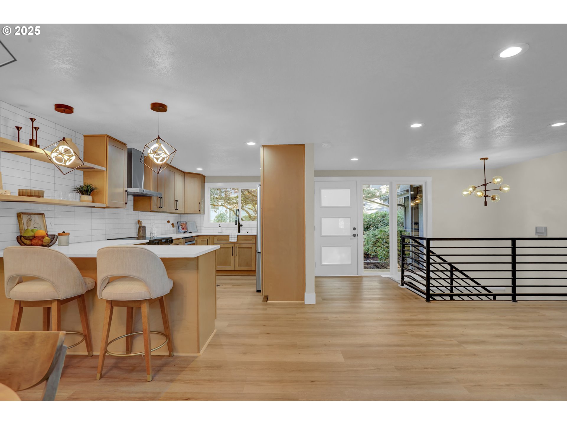 315 Brookside Drive Eugene, OR 97405 - Photo 7 of 46 a kitchen with stainless steel appliances granite countertop a refrigerator and a stove top oven