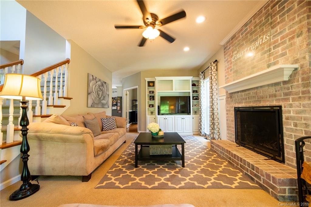 4225 Rowell Road Lancaster, SC 29720 - Photo 2 of 34 a living room with furniture fireplace and window