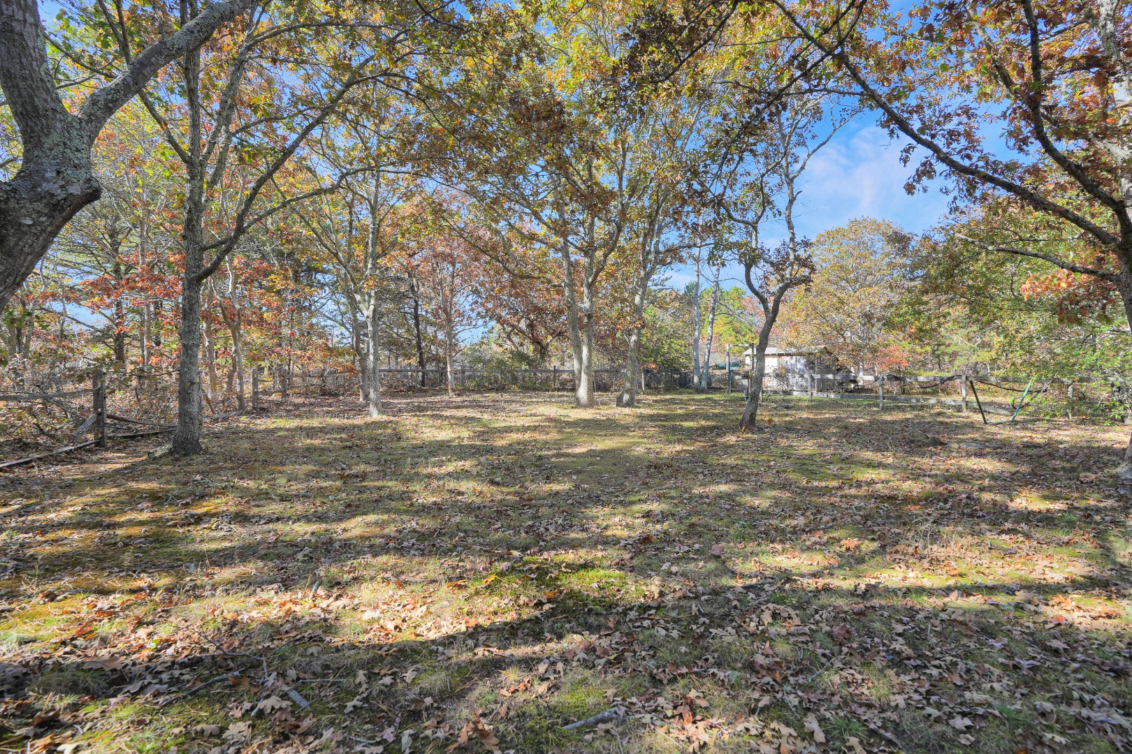 25 Vineyard Meadow Farms Road West Tisbury, MA 02568 - Photo 13 of 18 a view of dirt field with trees