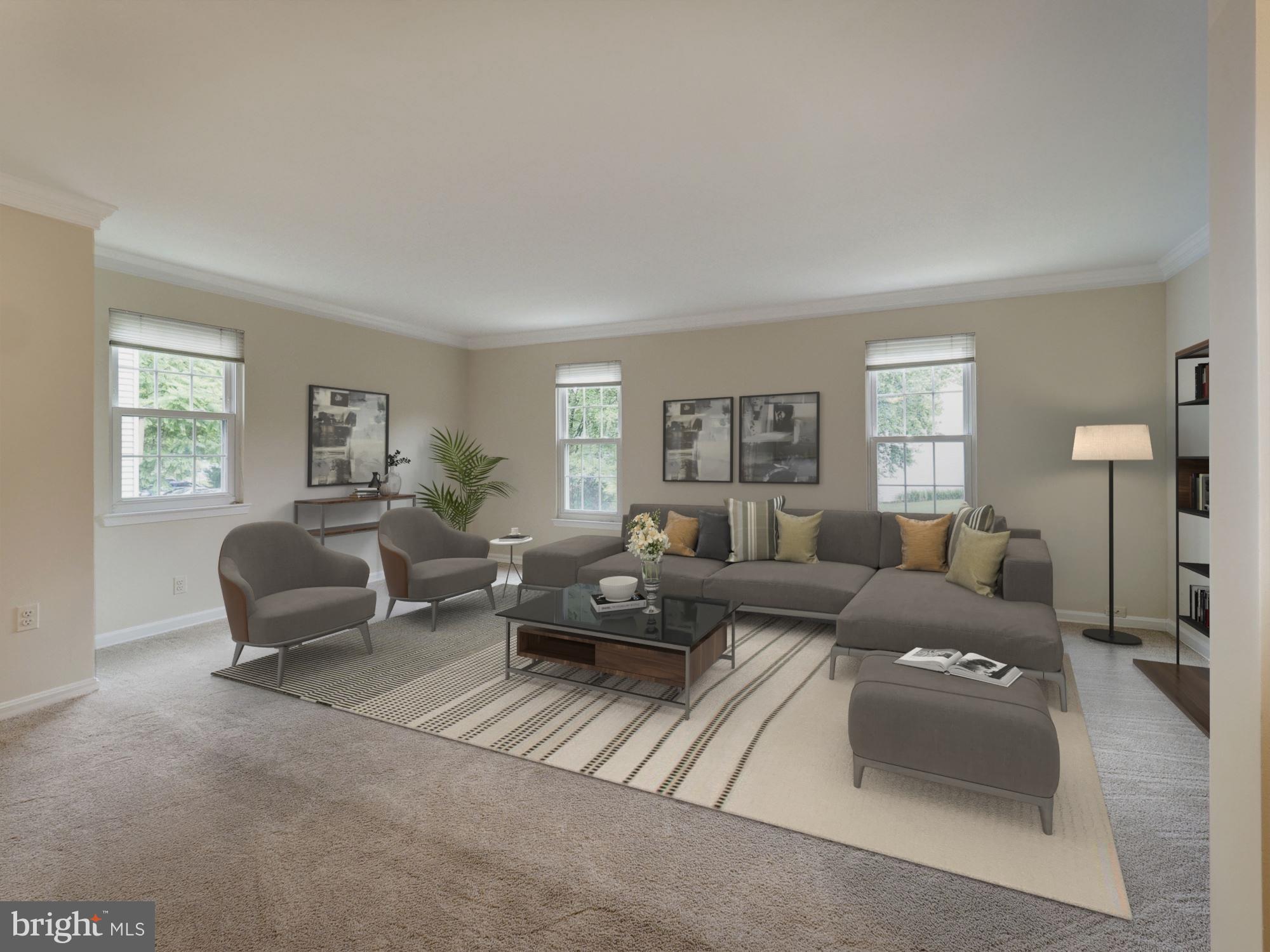 3815 Ferrara Drive Silver Spring, MD 20906 - Photo 8 of 39 Virtually Staged Living Room