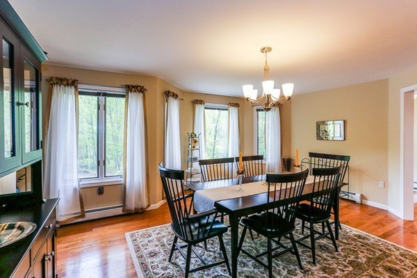 18 Saddle Hill Road Boxford, MA 01921 - Photo 5 of 20 a view of a dining room with furniture window and wooden floor