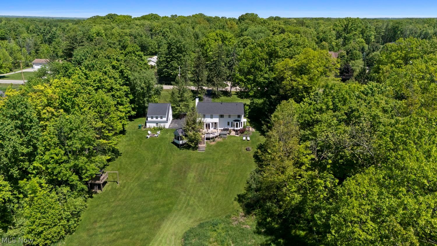 7399 Pettibone Road Chagrin Falls, OH 44023 - Photo 39 of 49 Ariel View