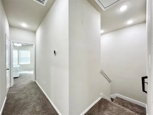 a view of empty room