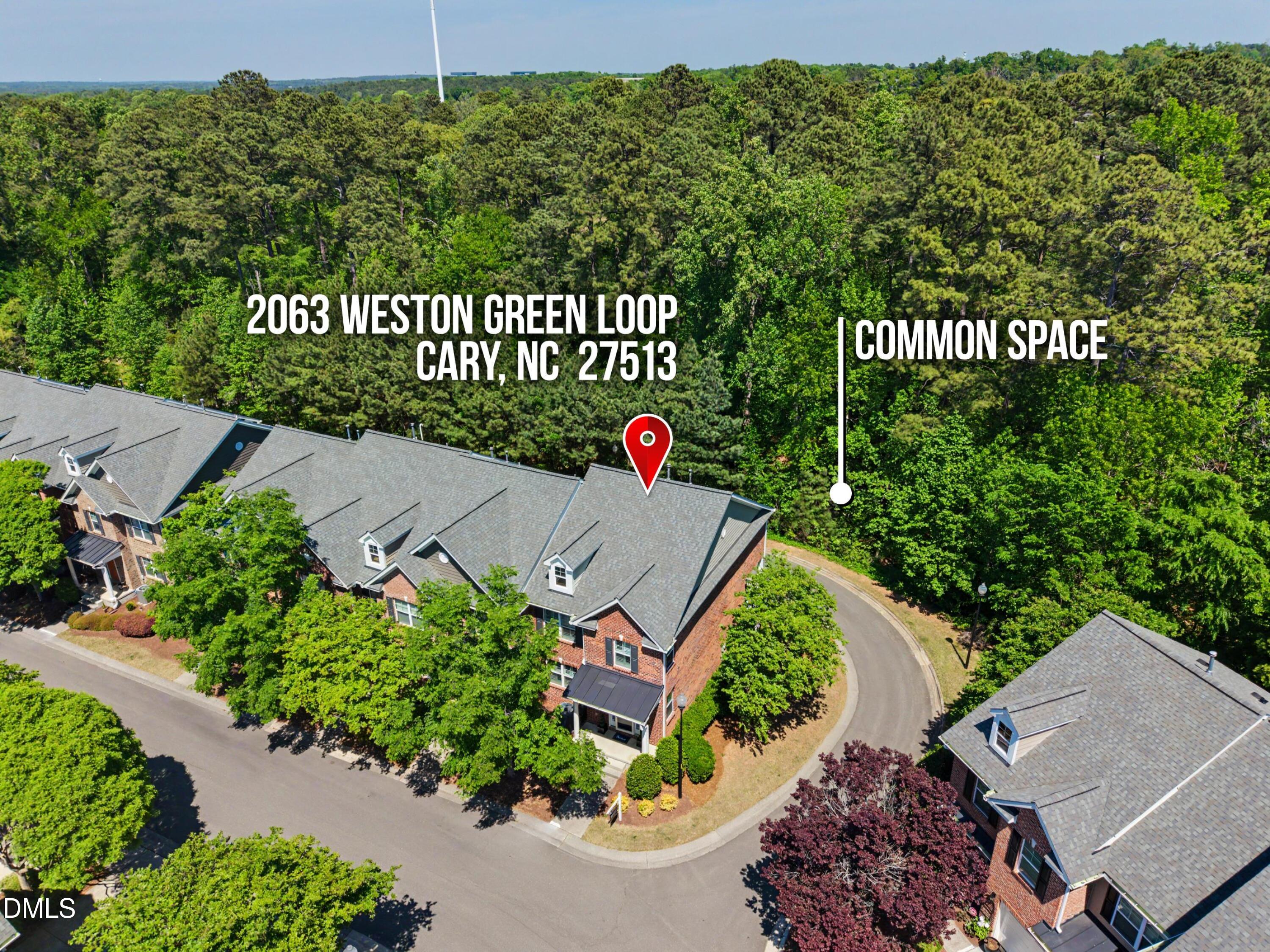 2063 Weston Green Loop Cary, NC 27513 - Photo 2 of 34 Drone pic 1