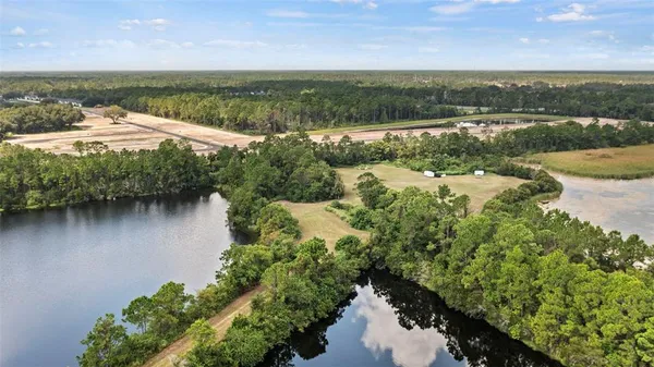 a view of lake with outdoor space