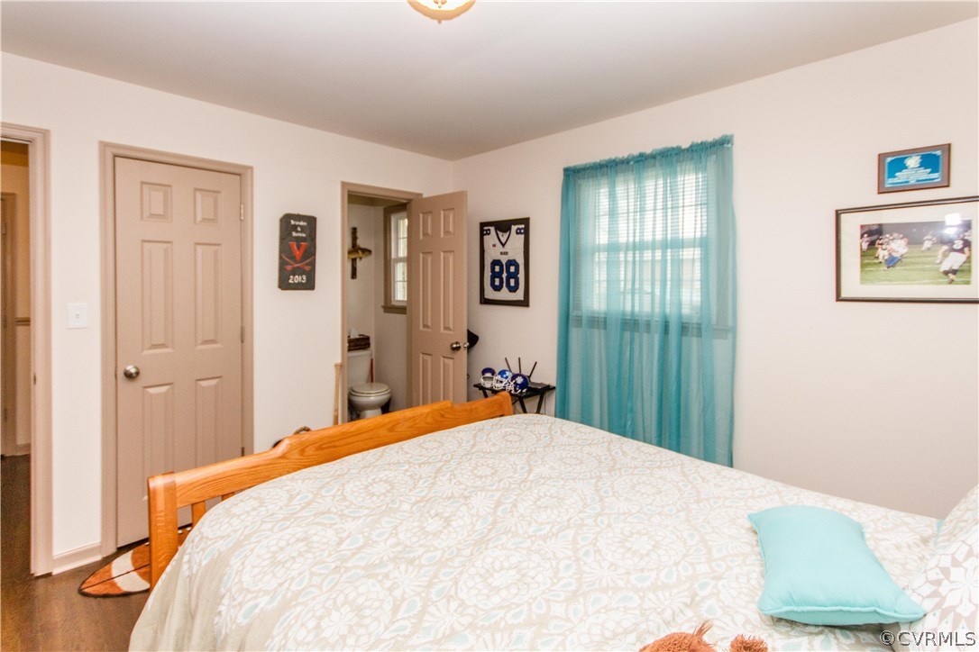 1101 Covington Road Colonial Heights, VA 23834 - Photo 29 of 47 a bedroom with a bed and a window